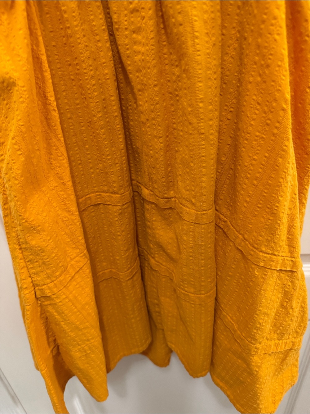 Women’s XXL Wild Fable Sunset Yellow Spaghetti Strap Summer Dress Plus Size - Picture 8 of 10